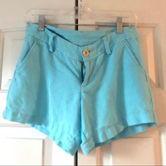 Lilly Pulitzer Pants - Lilly Pulitzer blue calla shorts